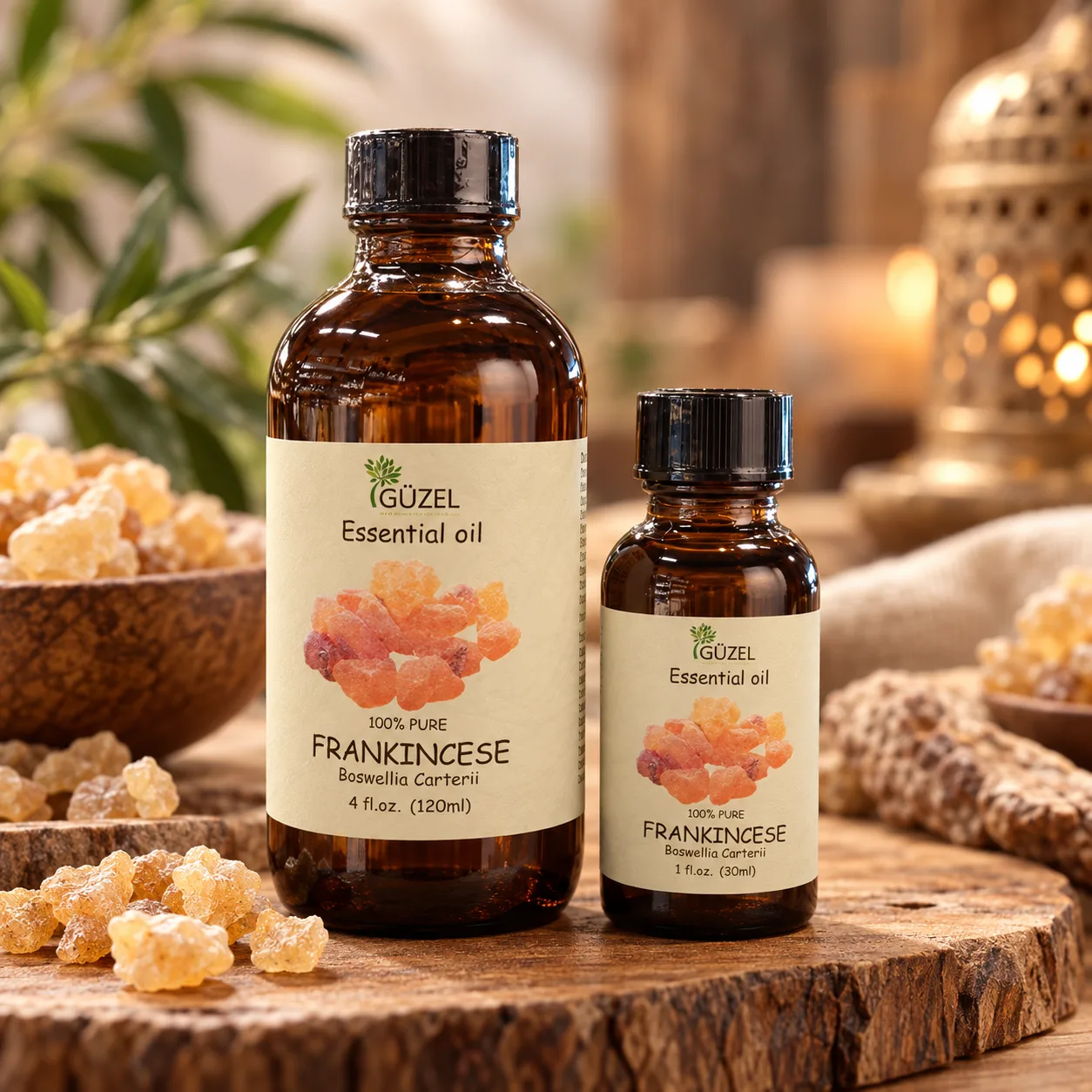Frankincense essential oil (Boswellia carterii)