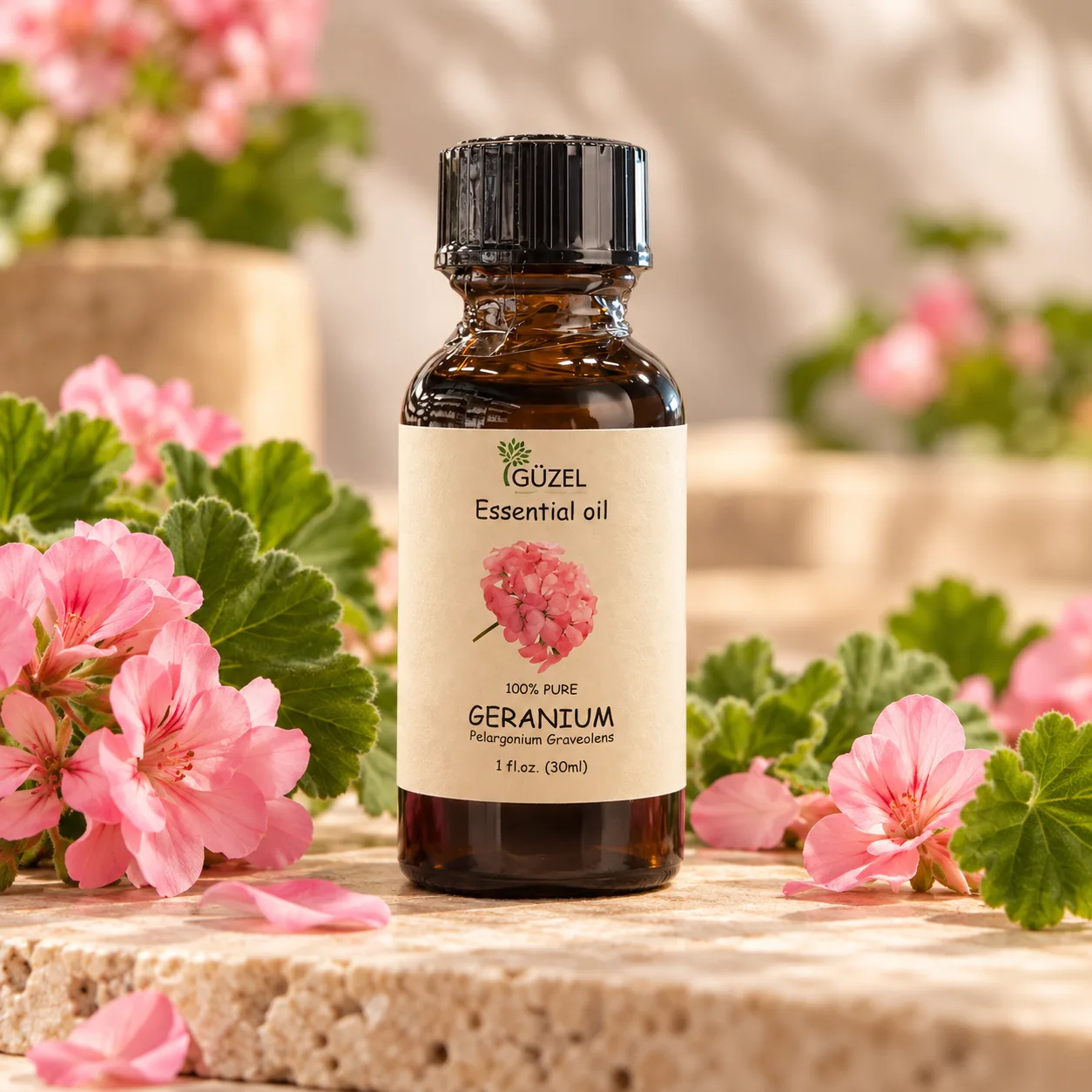 Geranium essential oil (30 ml )