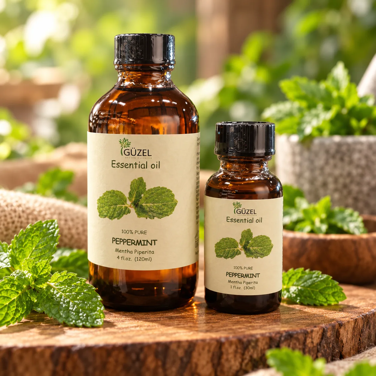 Peppermint essential oil