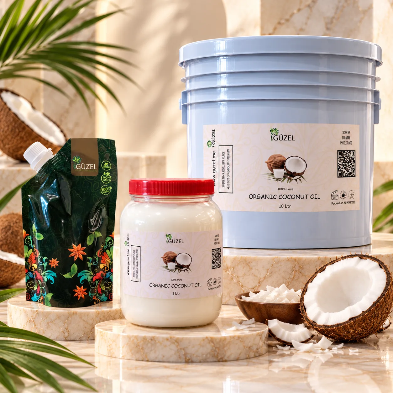 Organic coconut oil