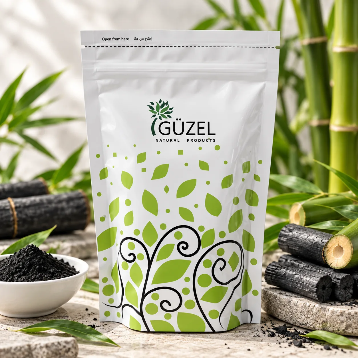 Bamboo Activated charcoal powder (75 g)