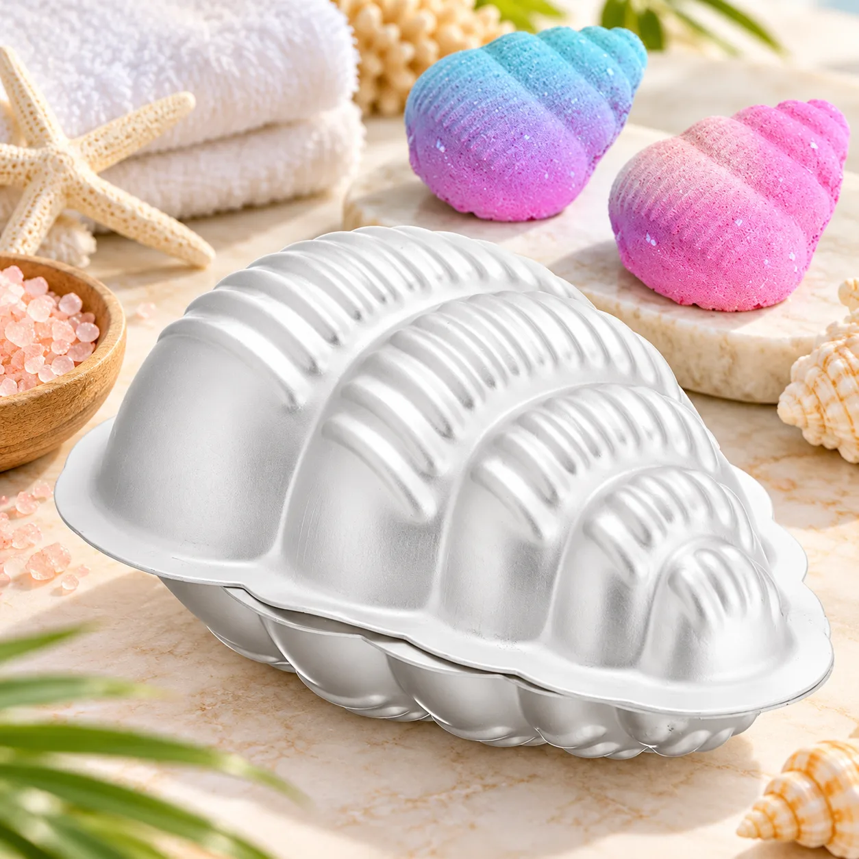 Conch Shape Bath Bomb Mold ( one half)
