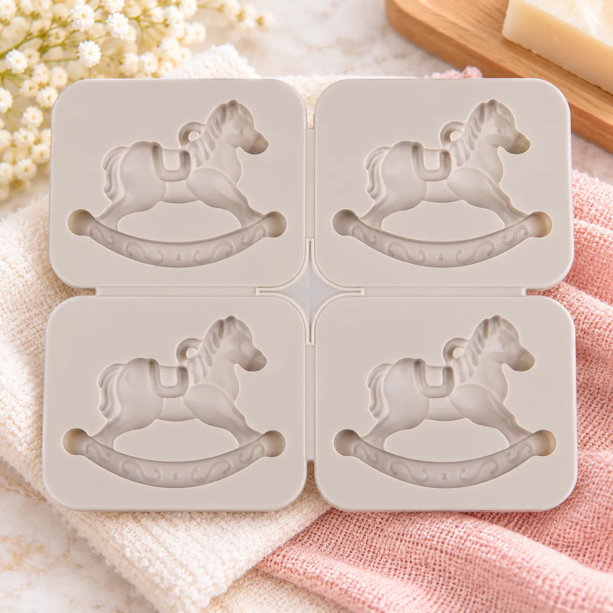 Baby horse silicone mold